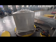 সম্পূর্ণ স্বয়ংক্রিয় প্রিস্ট্রেচ ফিল্ম প্যাকেজিং প্যাকেজিং প্যালেট প্যাকেজিং মেশিন