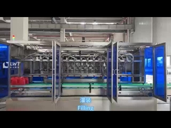 2600BPH ডিটারজেন্ট ফিলিং উৎপাদন লাইন তরল ফিলিং মেশিন