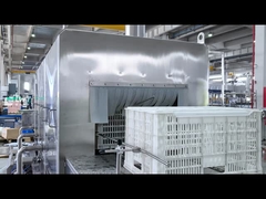 600 বাস্কেট/ঘন্টা বাস্কেট ওয়াশিং মেশিন