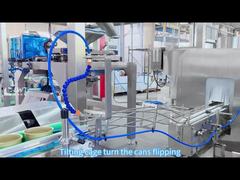 উচ্চ গতি সম্পন্ন XO সস ভর্তি উৎপাদন লাইন - প্রতি মিনিটে ৫০-৯০ ক্যান শিল্প সরঞ্জাম